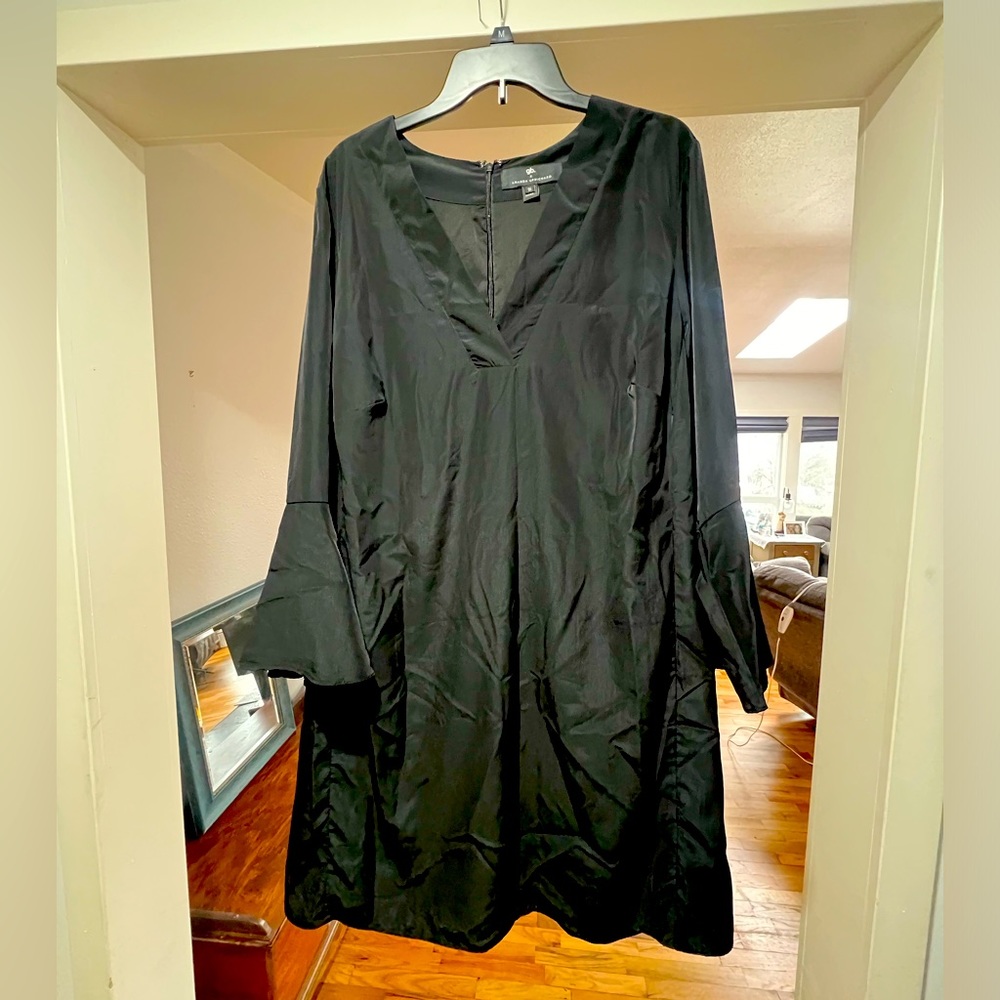 Amada Uprichard bell sleeved dress